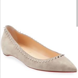 Christian Louboutin Anjalina Spiked Ballerina Flat